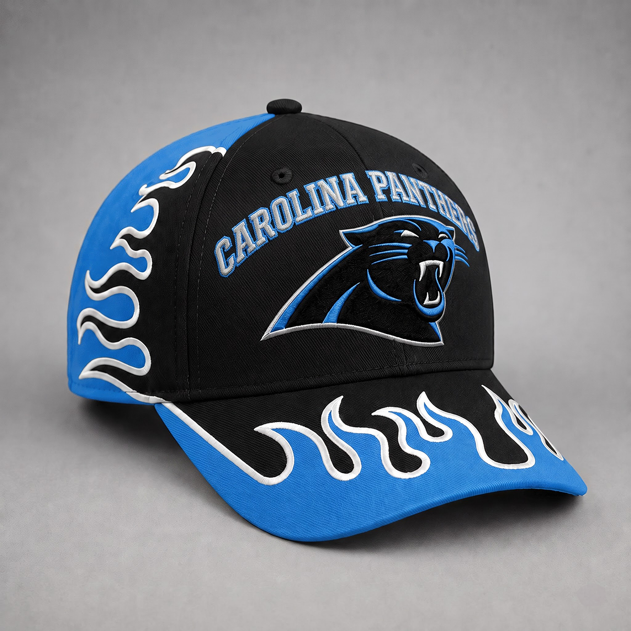 CP Premium NFL Flame Curved Brim Baseball Cap