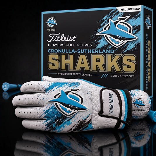CRO LUXURY PERSONALIZED GOLF GLOVE SET LIMITED EDTION