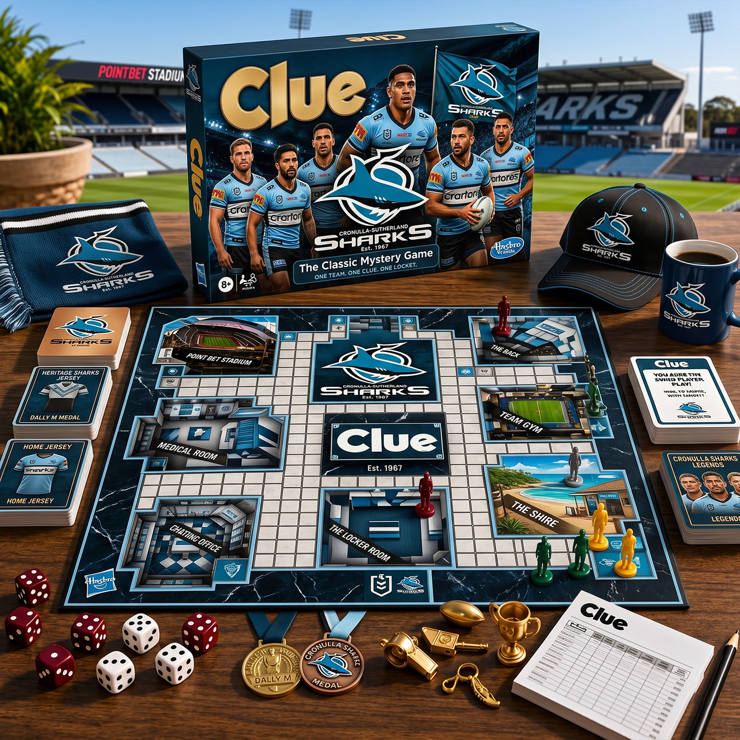 CRO X Premium NRL Hasbro Collector’s Edition Board Game