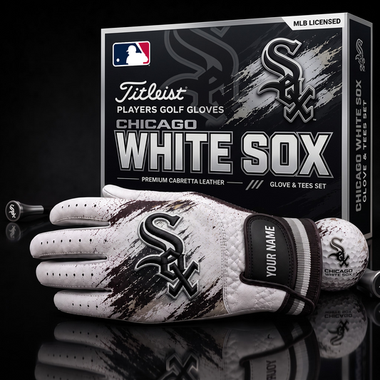 CWS_MLB LUXURY PERSONALIZED GOLF GLOVE SET LIMITED EDTION