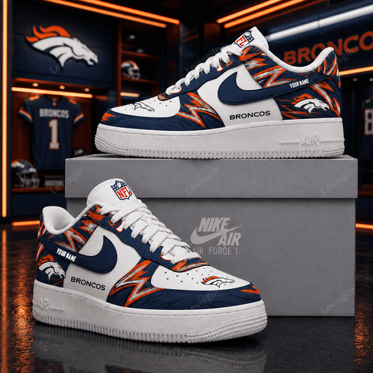 DB x NFL Premium AF1 Sneaker Personalized Gift For Fan