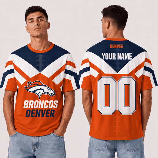 DB x NFL Premium T-Shirt 3D Personalized Gift For Fan