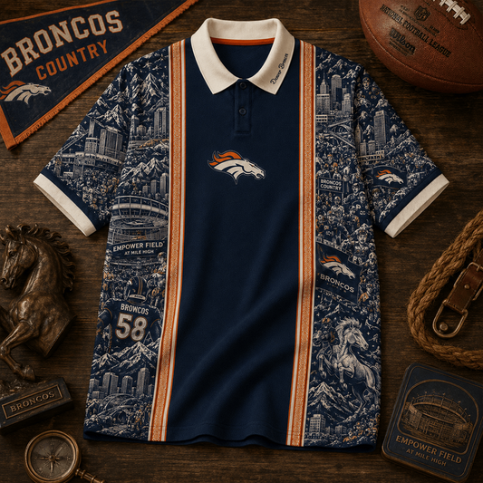 DB_NFL Heritage Polo Shirt Gifts For Fan - Limited Edition