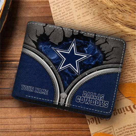 DC x NFL 3D Leather Wallet