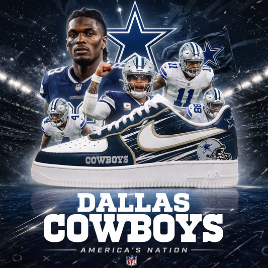 DC x NFL Luxury AF1 Sneakers