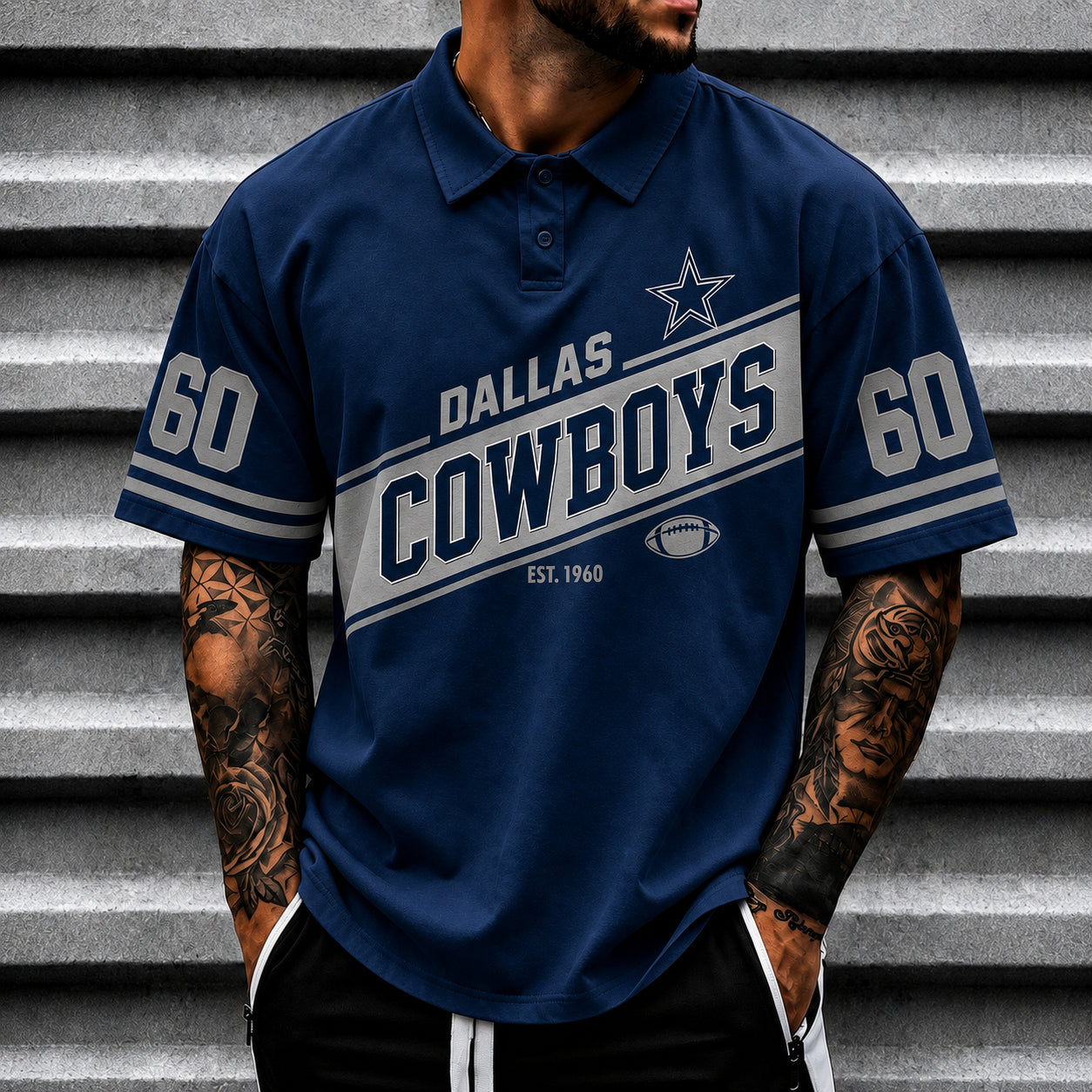 DC x NFL Luxury V4 Polo Shirt