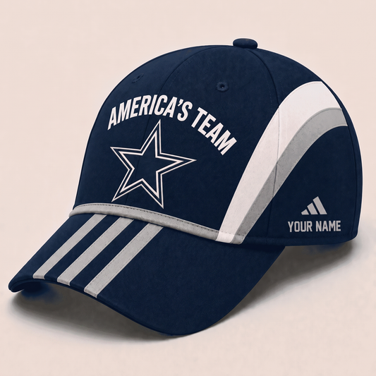 DC x NFL Premium Classic Cap Personalized Gift For Fan