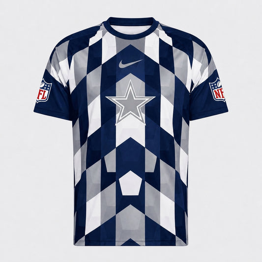 DC x Premium NFL Geometric Fan Performance T-Shirt