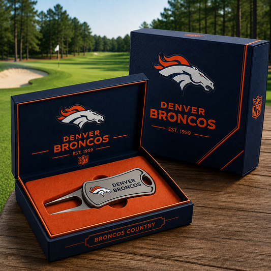 DEN X NFL Heritage Divot Tool Gift Set – Premium Edition