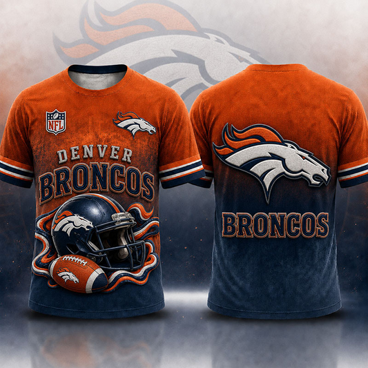 DEN X NFL Premium Victory Series 3D T-Shirt 2107