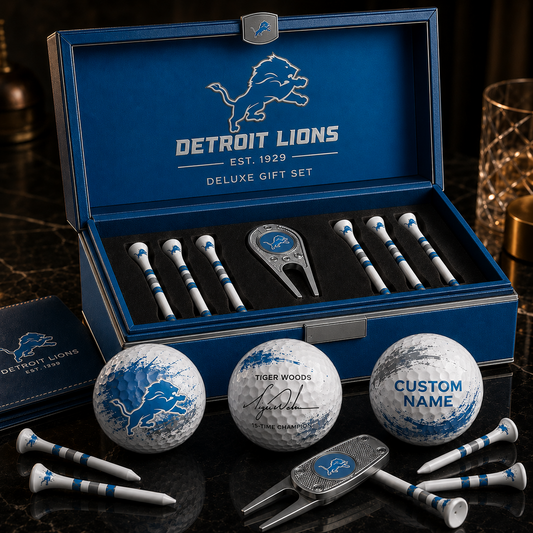 DET X NFL Championship Golf Gift Box – Premium Collection