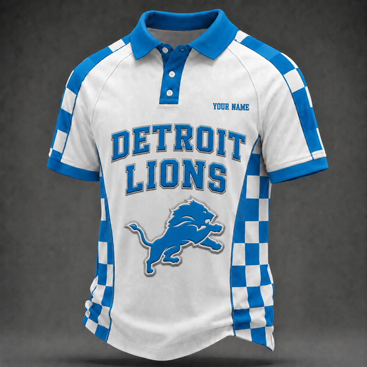DET X NFL New Style Polo Shirt – Signature Edition