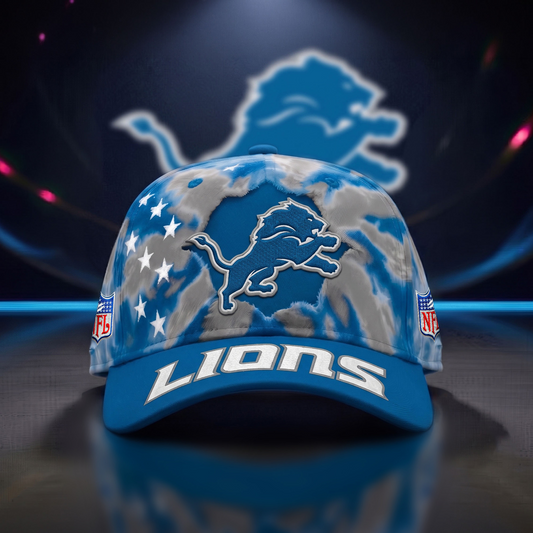 DET x NFL Game Day Tie Dye Cap
