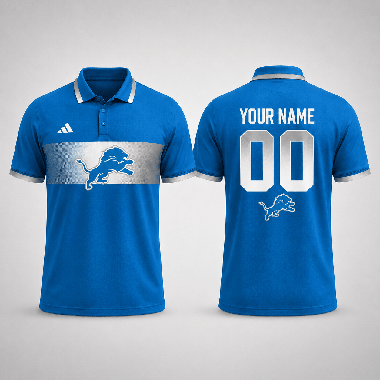 DL Premium NFL Personalized Match Day Polo Shirt