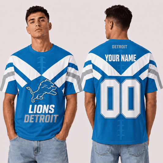 DL x NFL Premium T-Shirt 3D Personalized Gift For Fan