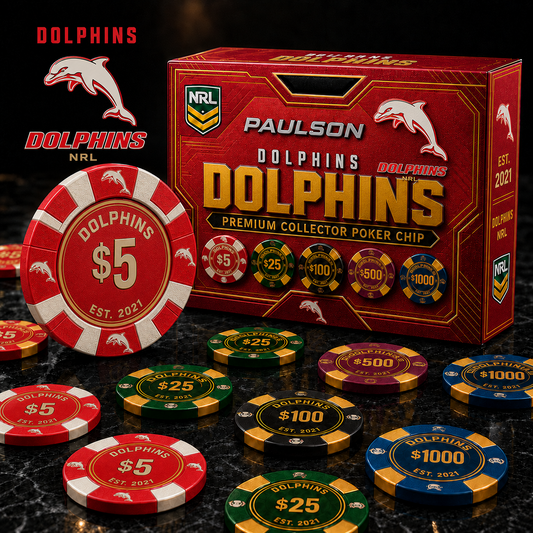 DOL X NRL Personalized Premium Poker Chip Gift