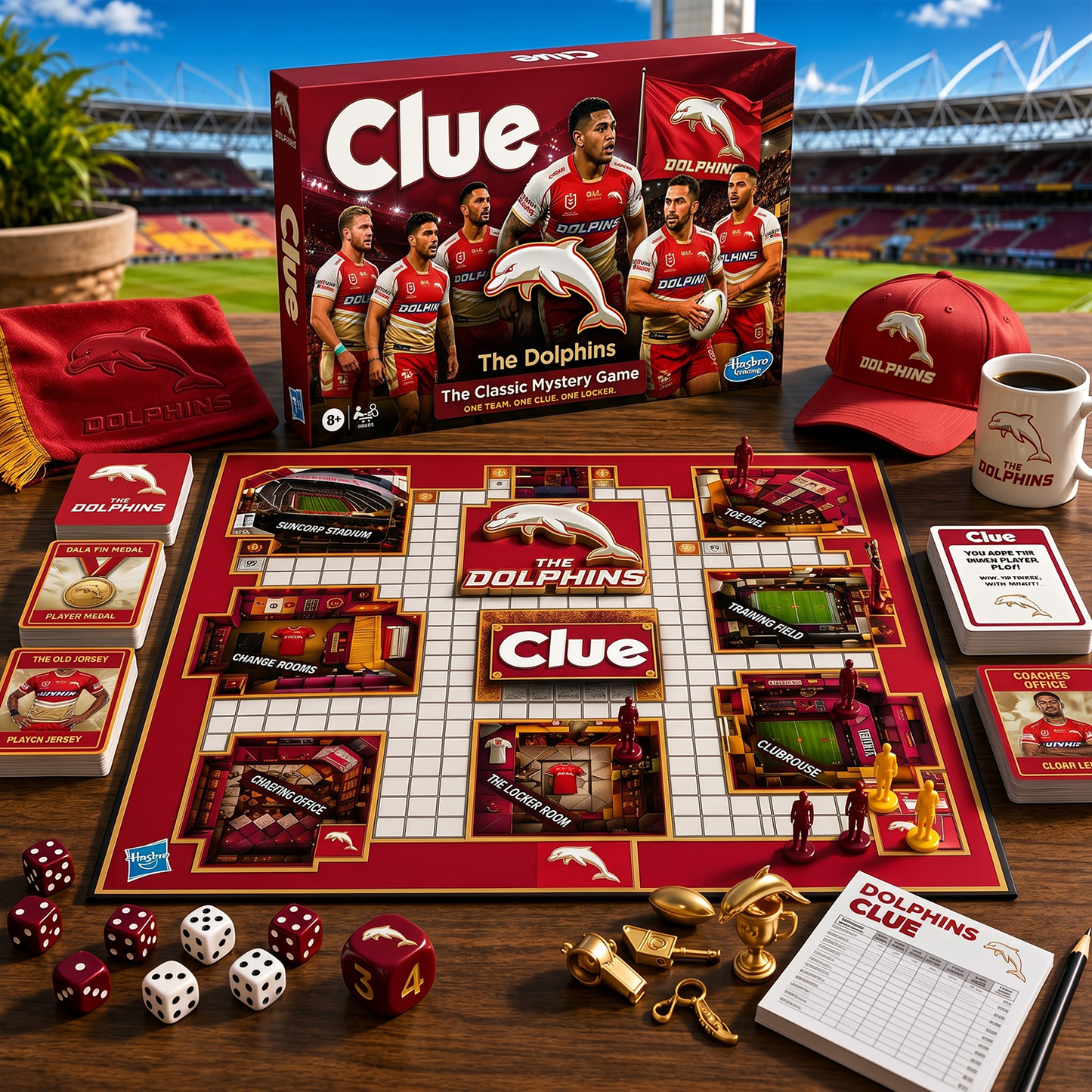 DOL X Premium NRL Hasbro Collector’s Edition Board Game