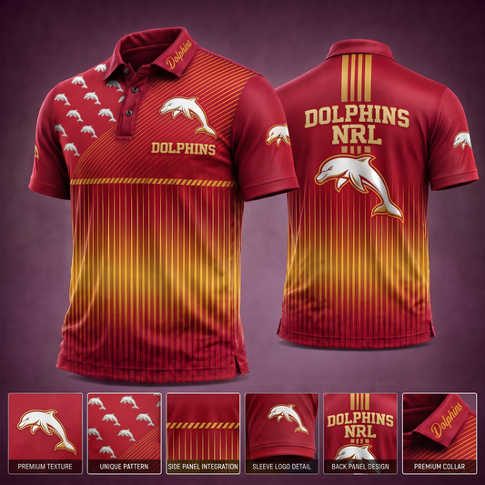 DOL_ PREMIUM NRL EXCLUSIVE POLO SHIRT LIMITED EDITION