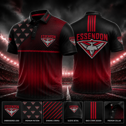 ESS X PREMIUM AFL EXCLUSIVE POLO SHIRT LIMITED EDITION V2