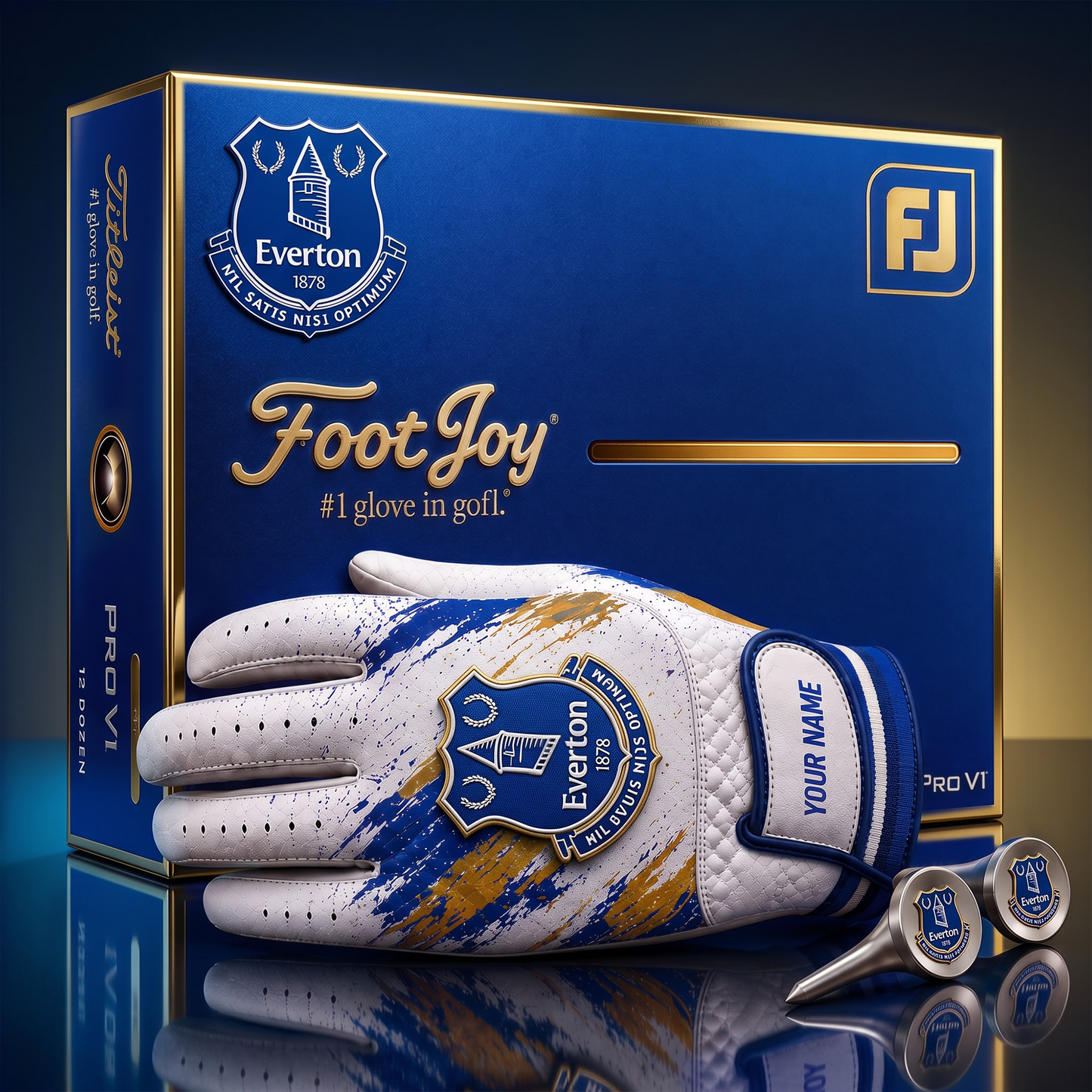EVE_SIGNATURE EPL DELUXE PERSONALIZED GOLF GLOVE SET LIMITED EDITION