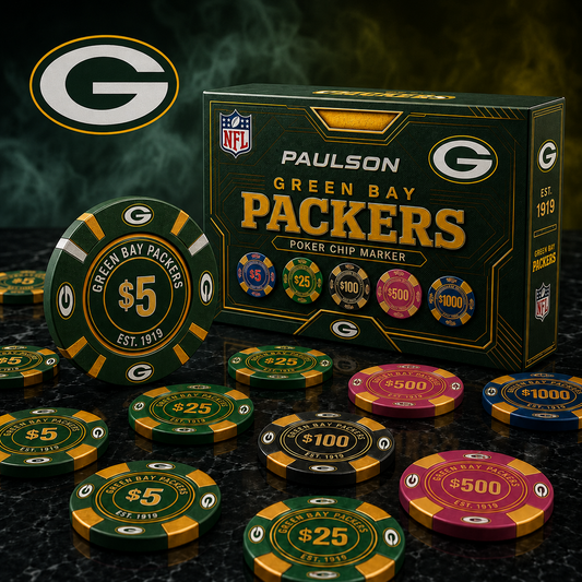 GB X NFL Personalized Premium Poker Chip Gift