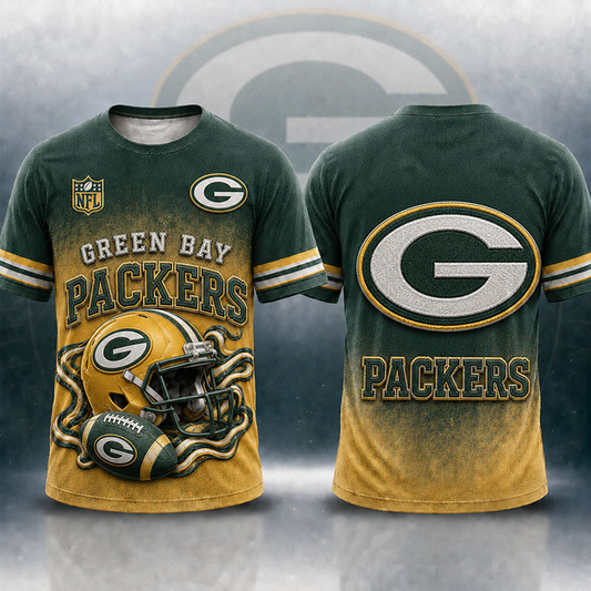 GB X NFL Premium Victory Series 3D T-Shirt 2107