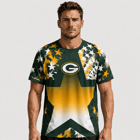 GB X Premium NFL Premium Patriotic Football Star