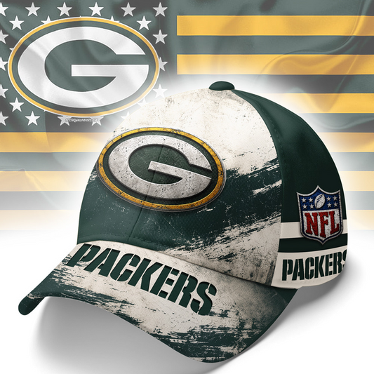 GB x NFL Grunge Style Team Premium Cap 0207