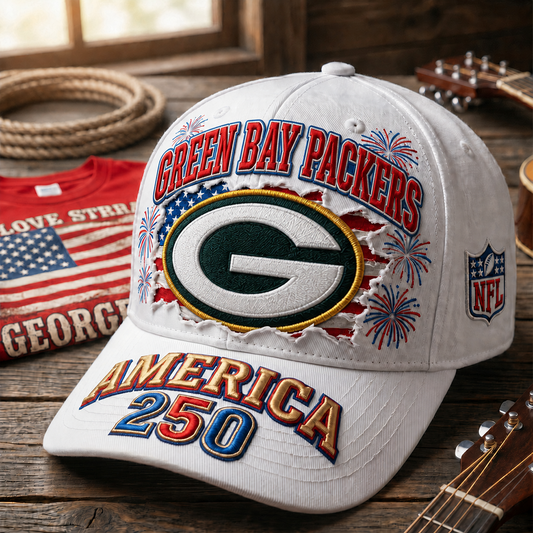 GB x NFL Premium Cap 250 Years Anniversary Of Freedom 0107