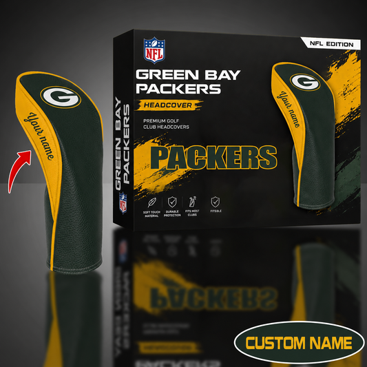 GB x NFL WinCraft Golf Club Fairway Headcover