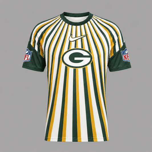 GBP Premium NFL Men’s Athletic Vertical Stripe T-Shirt