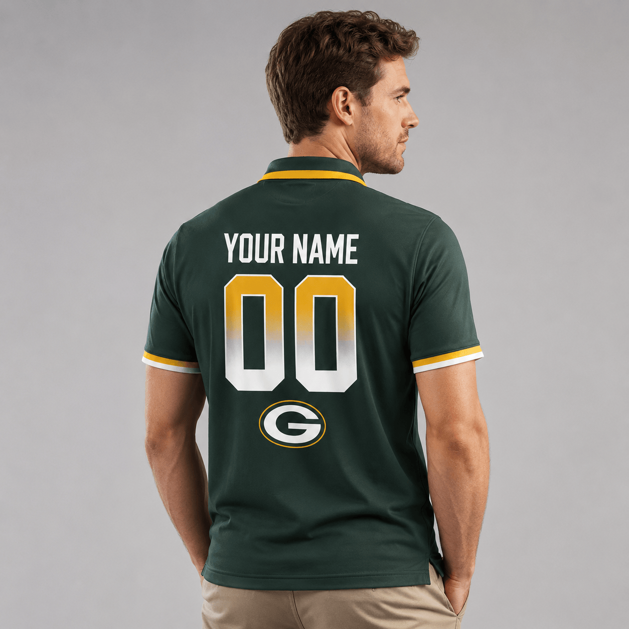 GBP Premium NFL Personalized Match Day Polo Shirt