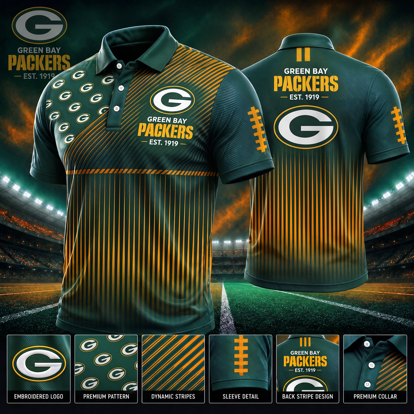 GBP_NFL Premium Polo Shirt – Limited Edition