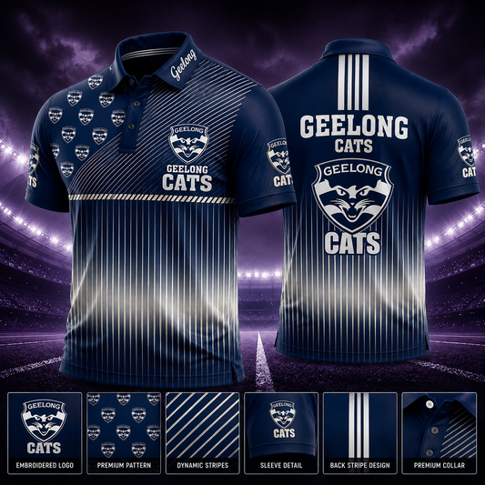 GEE X PREMIUM AFL EXCLUSIVE POLO SHIRT LIMITED EDITION V2