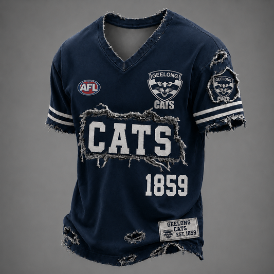 GEEL x AFL LUXURY V-Neck T-Shirt