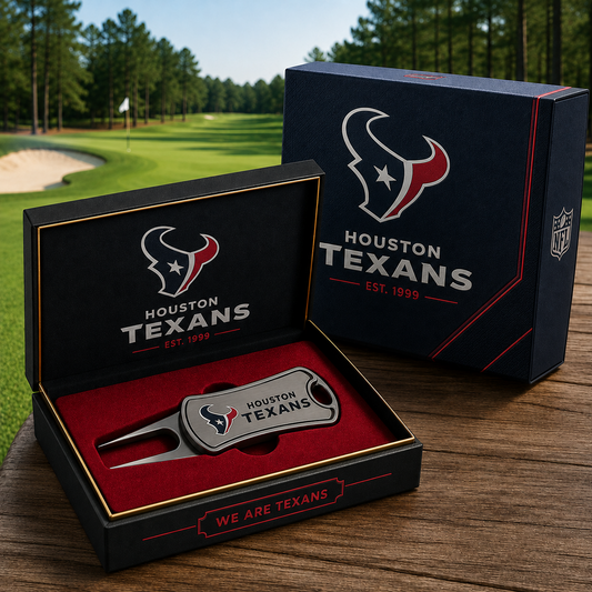 HOU X NFL Heritage Divot Tool Gift Set – Premium Edition