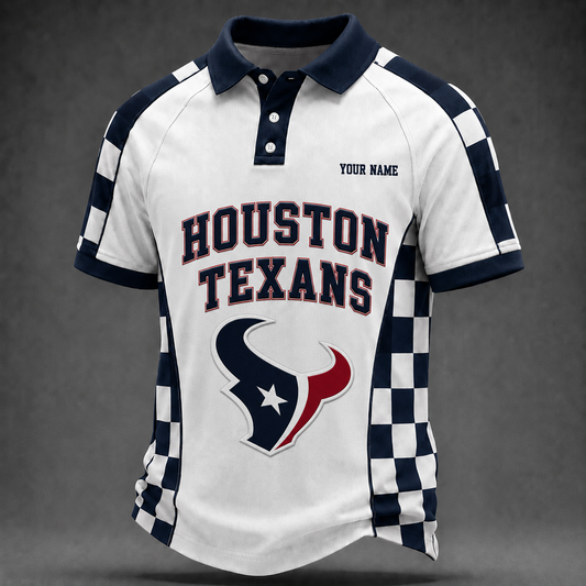 HOU X NFL New Style Polo Shirt – Signature Edition