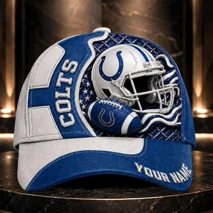 IC _NFL Legacy 3D Premium Leather Cap – Personalized Edition