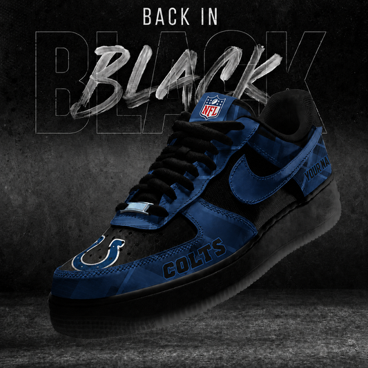 IC x NFL Back In Black V2 AF1 Sneakers  270626