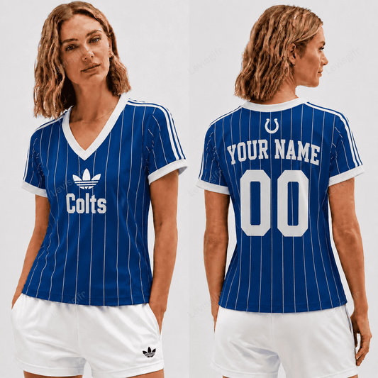 IC x NFL Premium Women V-neck Shirt Personalized Gift For Fan