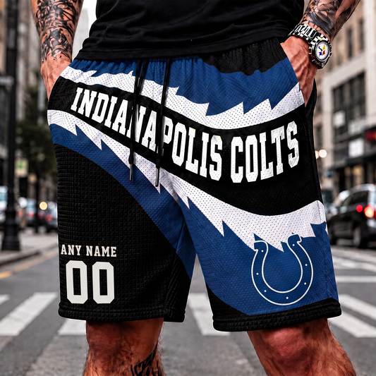 IC_NFL SHORT PANTS CUSTOM NAME & NUMBER FOR FAN