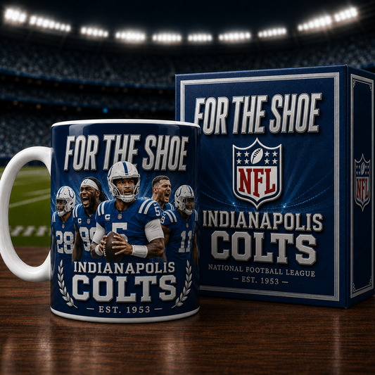 IND X NFL commemorative ceramic mug 2007