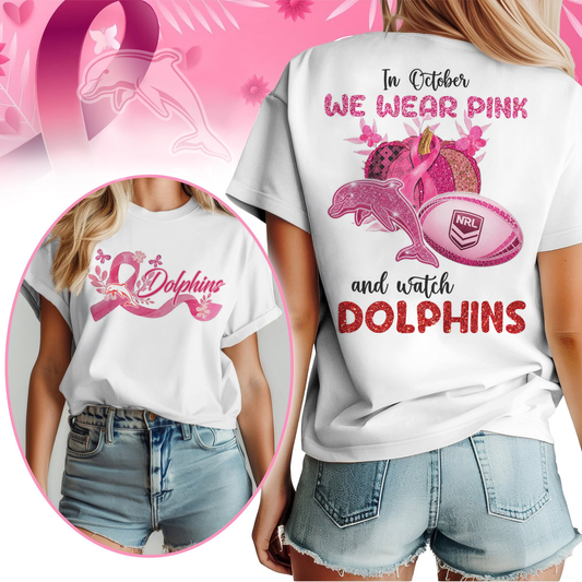 In October We Wear Pink And Watch DOL Shirt