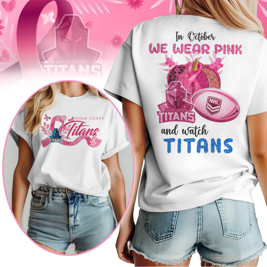 In October We Wear Pink And Watch GCT Shirt