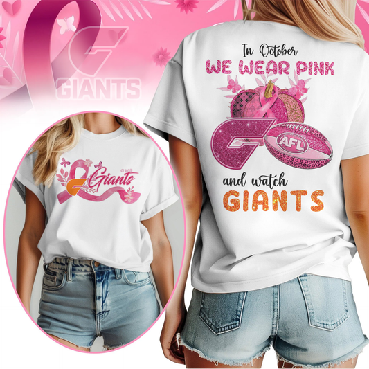 In October We Wear Pink And Watch GWSG Shirt
