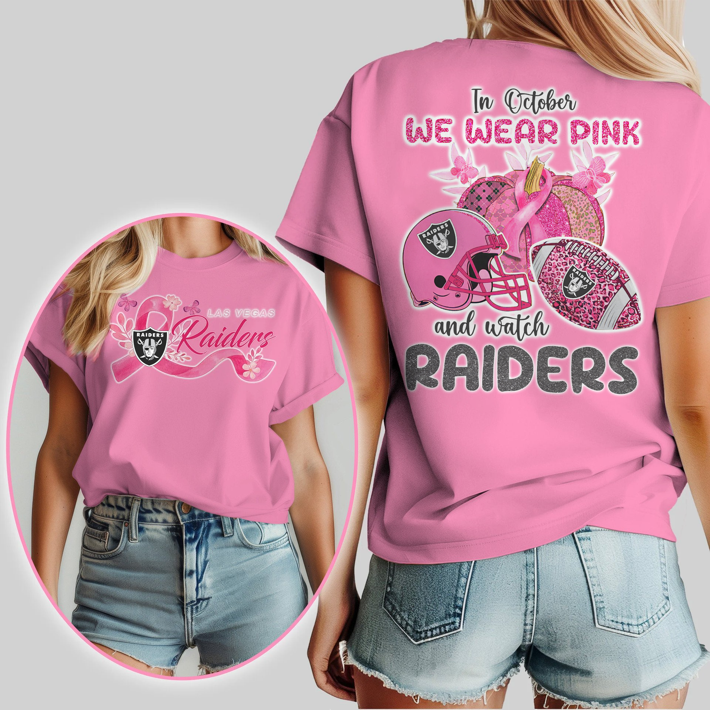 In October We Wear Pink And Watch LVR Shirt  300626