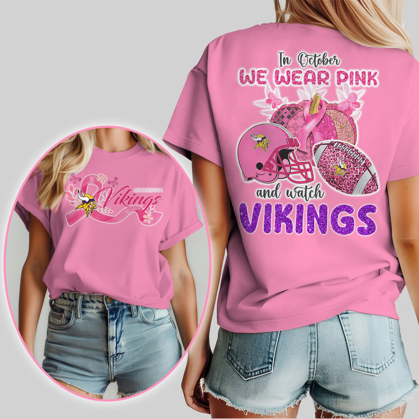 In October We Wear Pink And Watch MV Shirt  300626