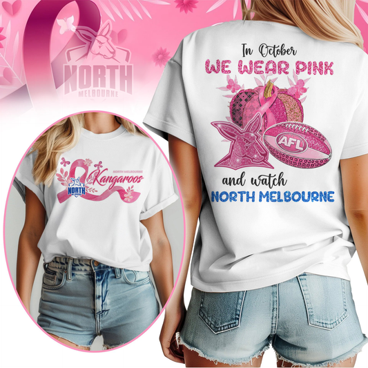 In October We Wear Pink And Watch NM Shirt