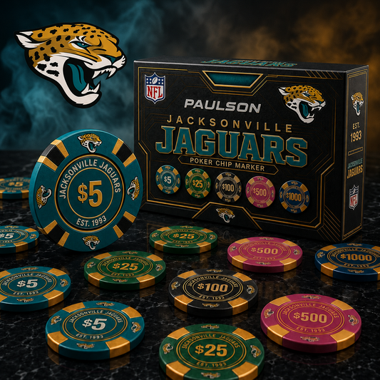 JAC X NFL Personalized Premium Poker Chip Gift