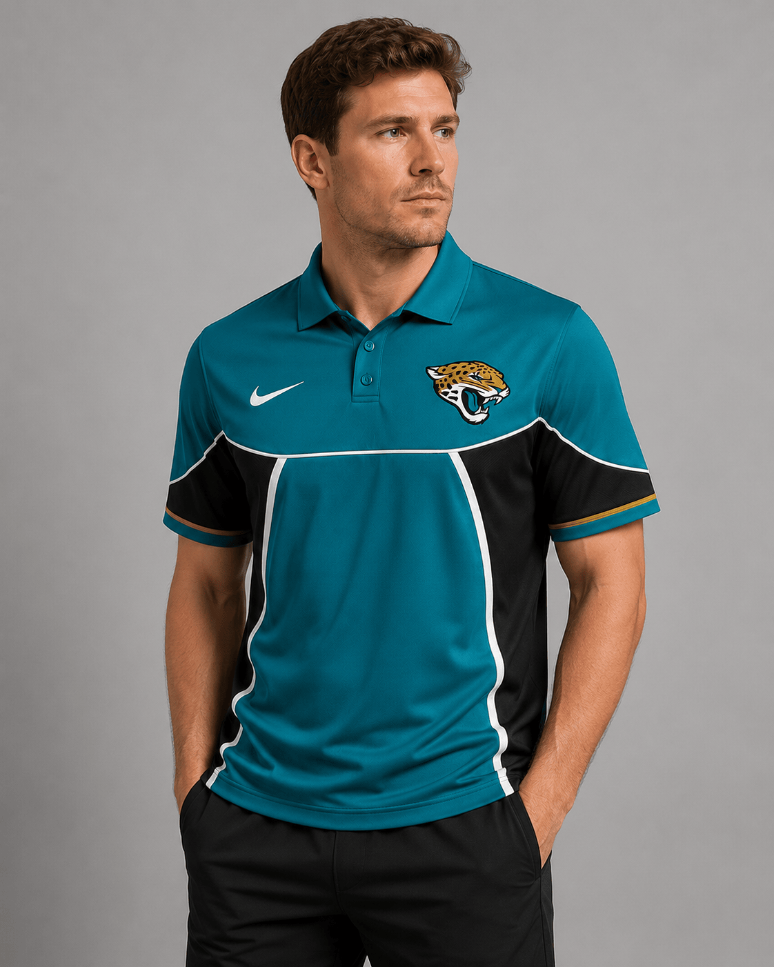 JJ Premium NFL Personalized Sports Style Polo Shirt